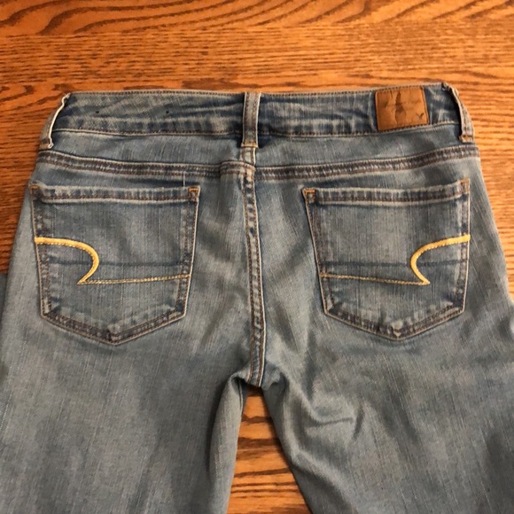 American Eagle jeggings size 4, light blue - Picture 3 of 8